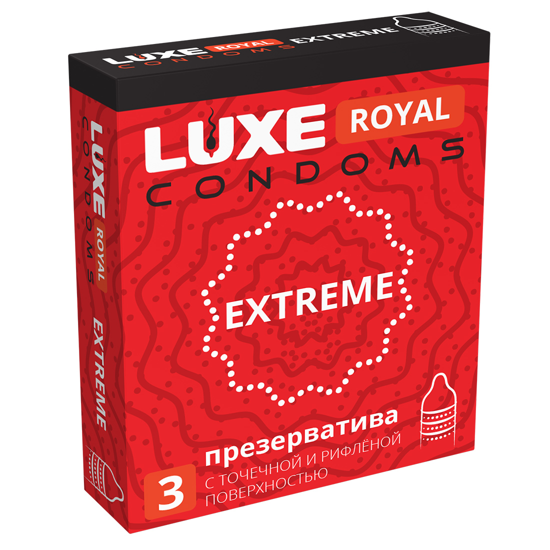 Презервативы LUXE ROYAL Extreme (3 шт.)