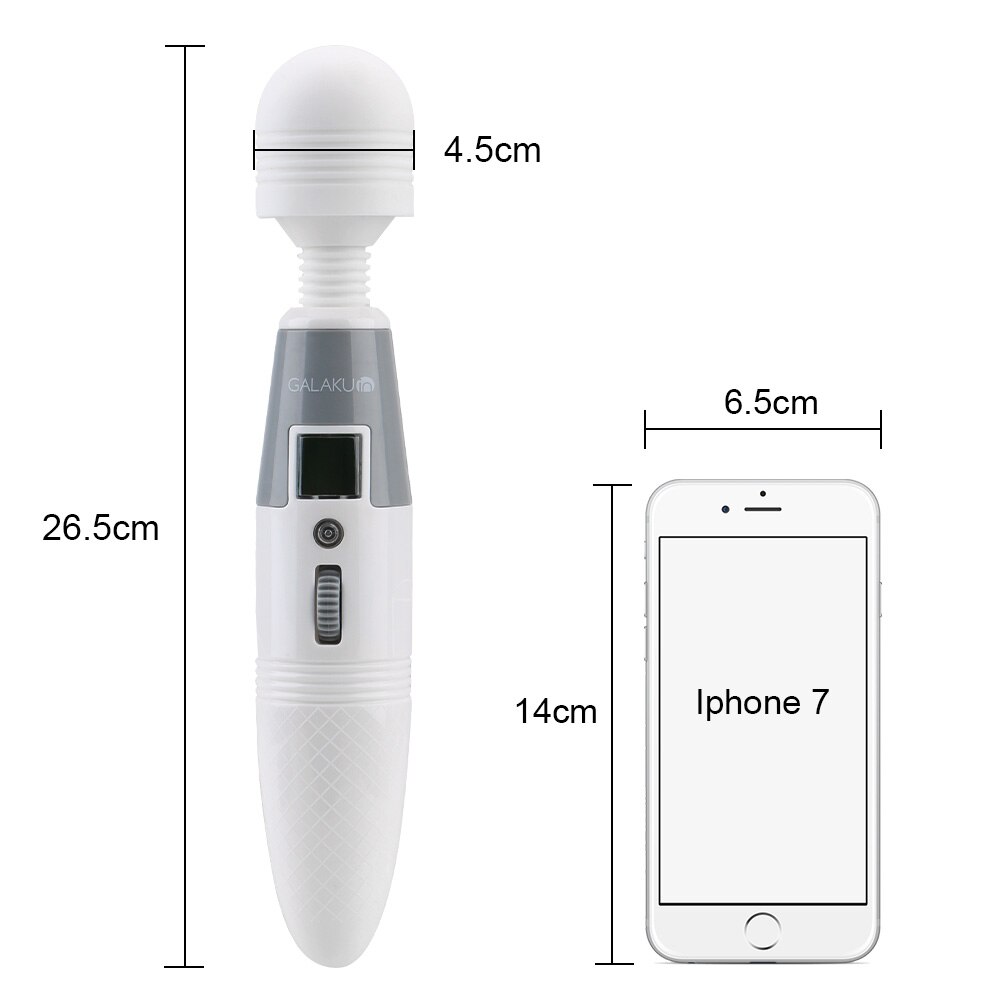 Вибромассажёр Galaku Wand, Белый