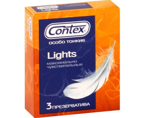 Презервативы Contex Lights (3 шт.)