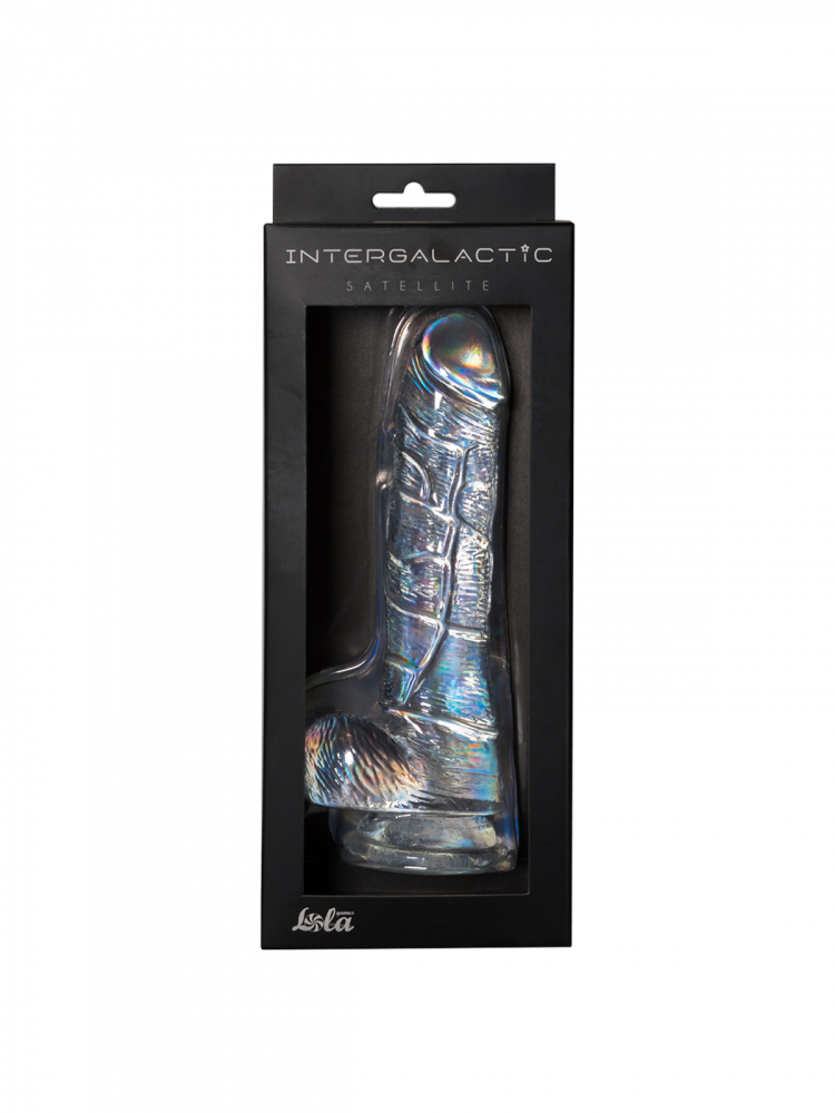 Прозрачный дилдо Intergalactic Satellite