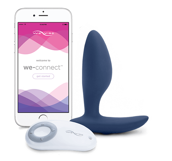 WE-VIBE Ditto Анальная вибровтулка синяя