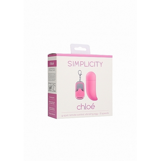 Виброяйцо Chloe G-Spot Pink