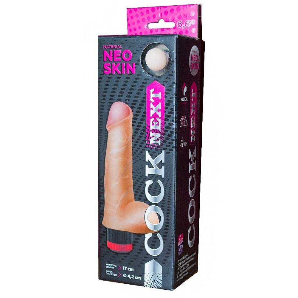 Вибратор реалистик COCK NEXT 6.6"