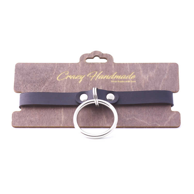 Чокер с круглым кольцом, модель 2