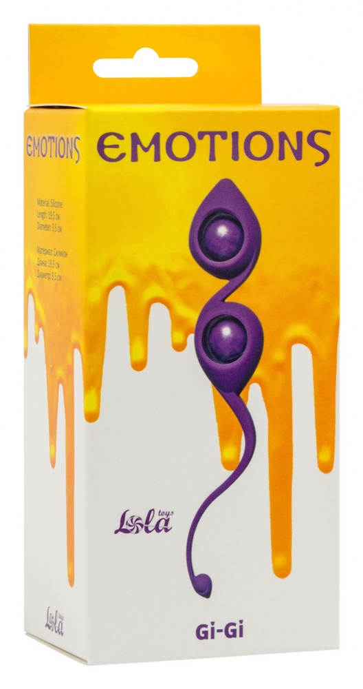 Вагинальные шарики Emotions Gi-Gi Purple
