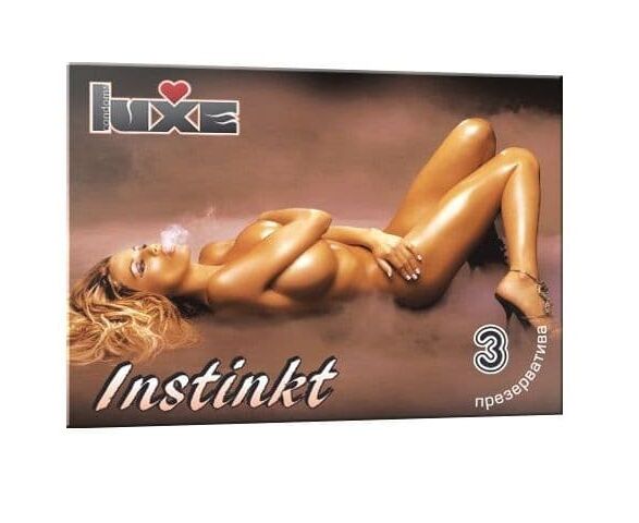 Презервативы Luxe INSTINKT №3