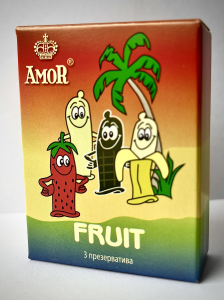 Презервативы AMOR Яркая Линия FRUIT №3