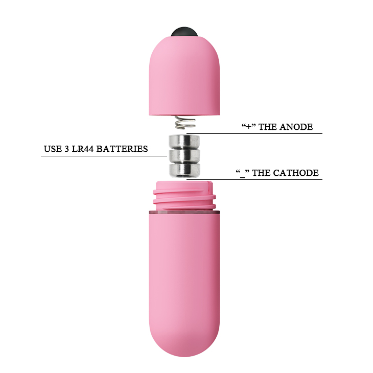 Baile Mini Vibe Розовая компактная вибропуля