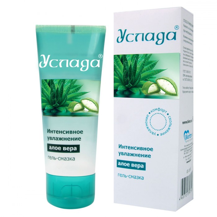 Гель-любрикант с алоэ вера УСЛАДА 60 г