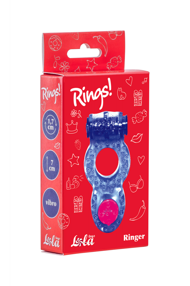 Эрекционное кольцо Rings Ringer purple