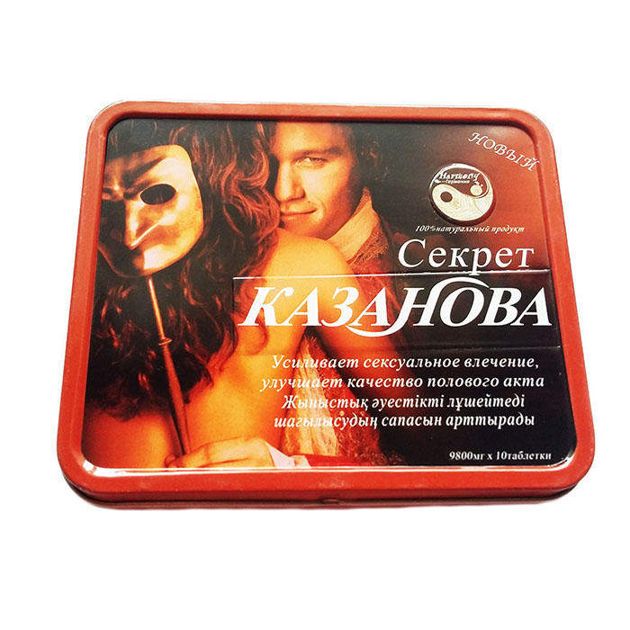 Препарат для повышения потенции "Секрет КАЗАНОВА" (10 шт.)