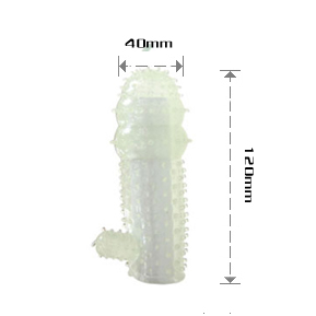 Насадка с клиторальным стимулятором