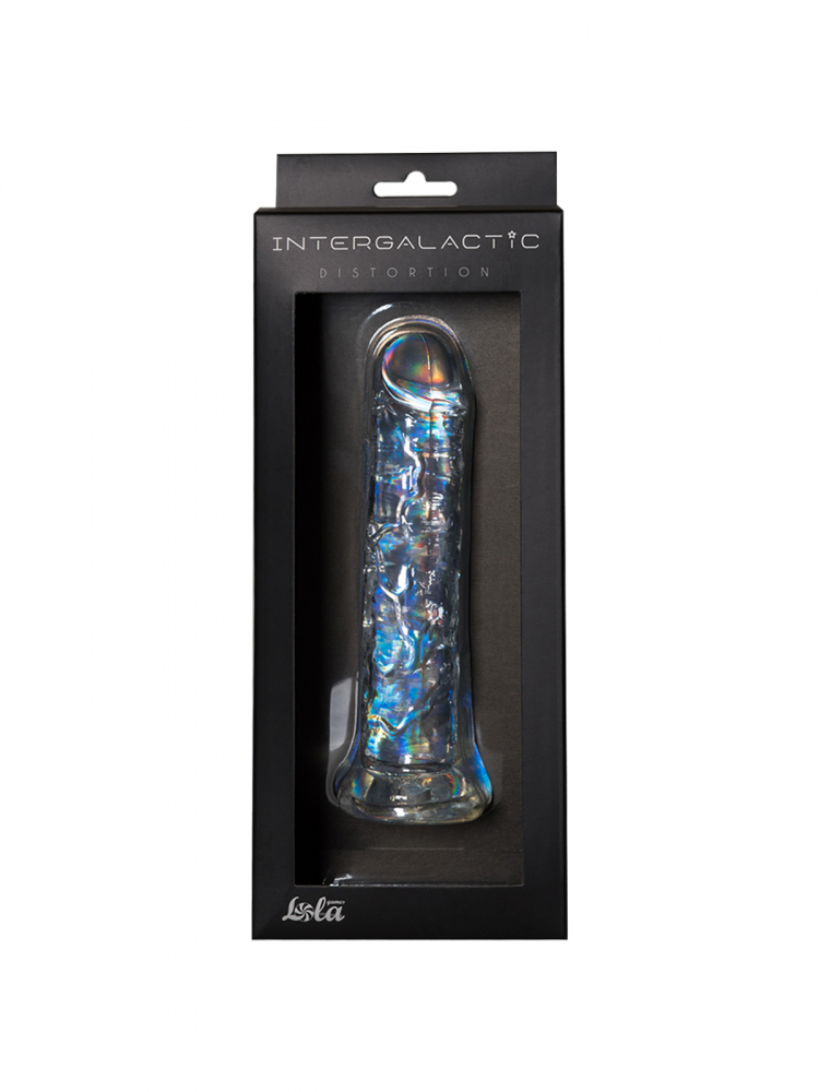 Прозрачный дилдо Intergalactic Distortion