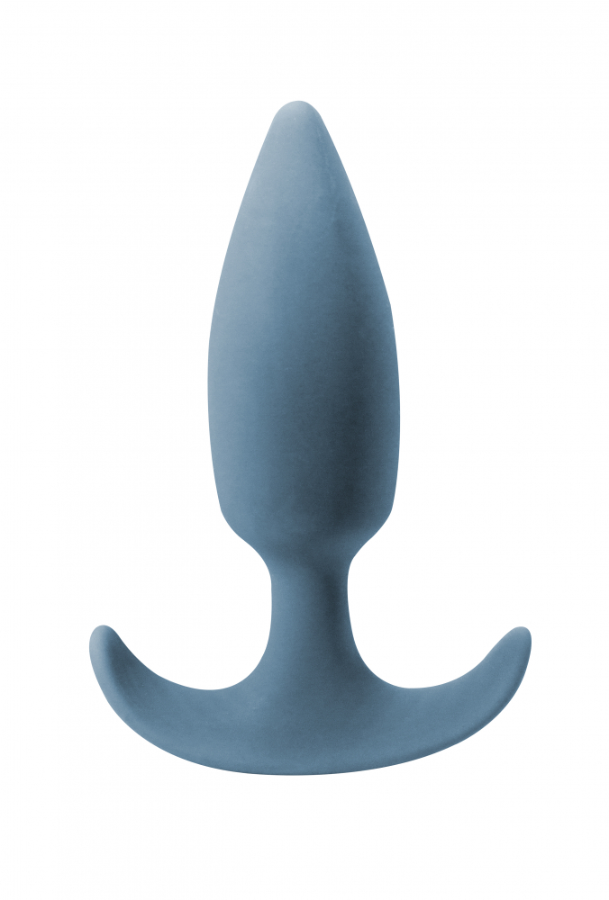 Анальная пробка со смещенным центром тяжести Flash Glow