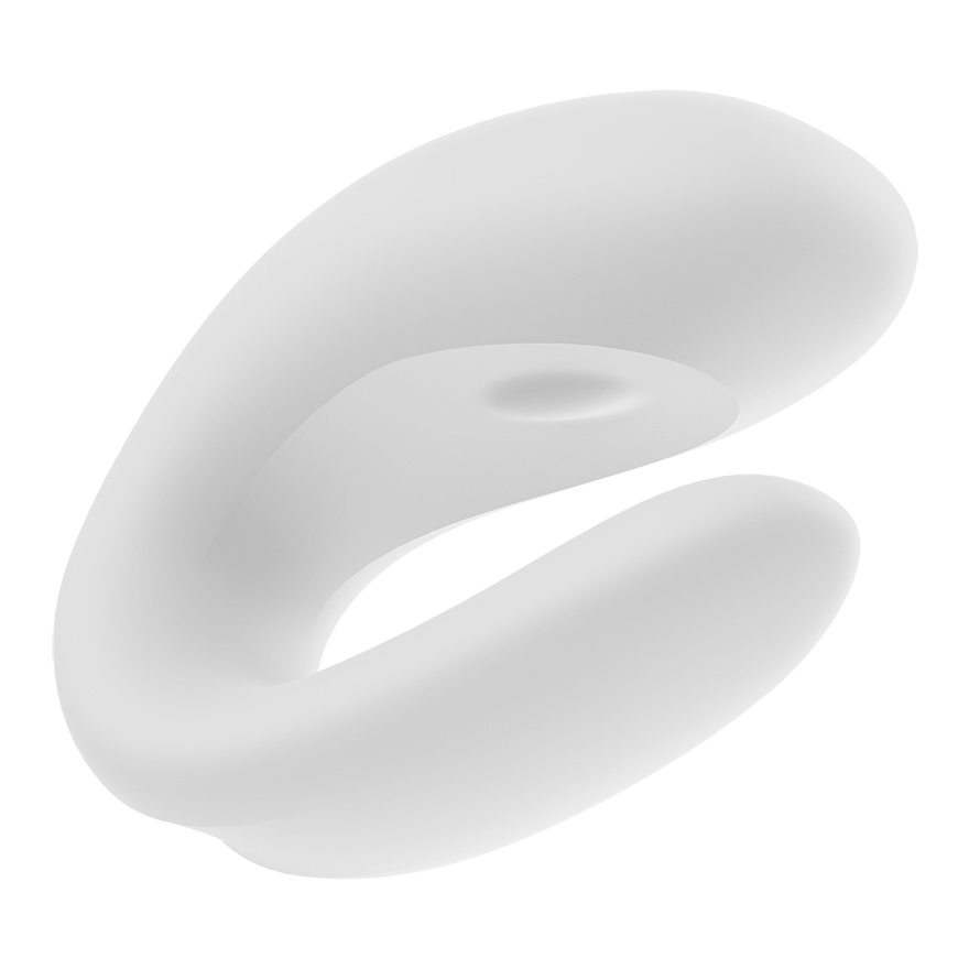 Вибромассажёр для пар Satisfyer "Double Joy", Белый