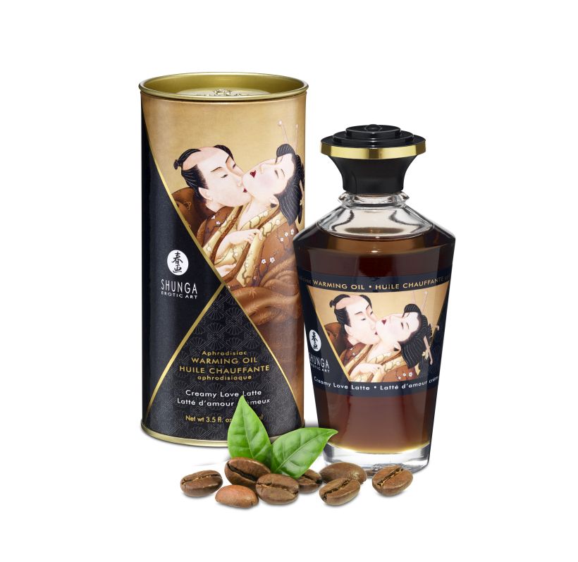 Массажное МАСЛО 'Сливочный любовный латте" 100 мл.