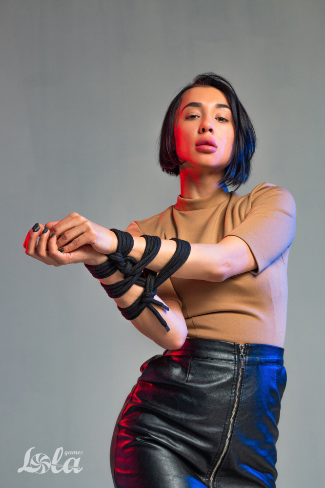 Веревка Party Hard Do Not Disturb Black 5м