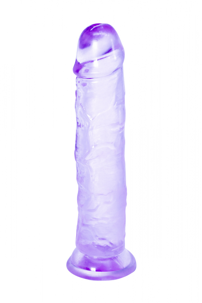 Прозрачный дилдо Intergalactic Distortion Purple