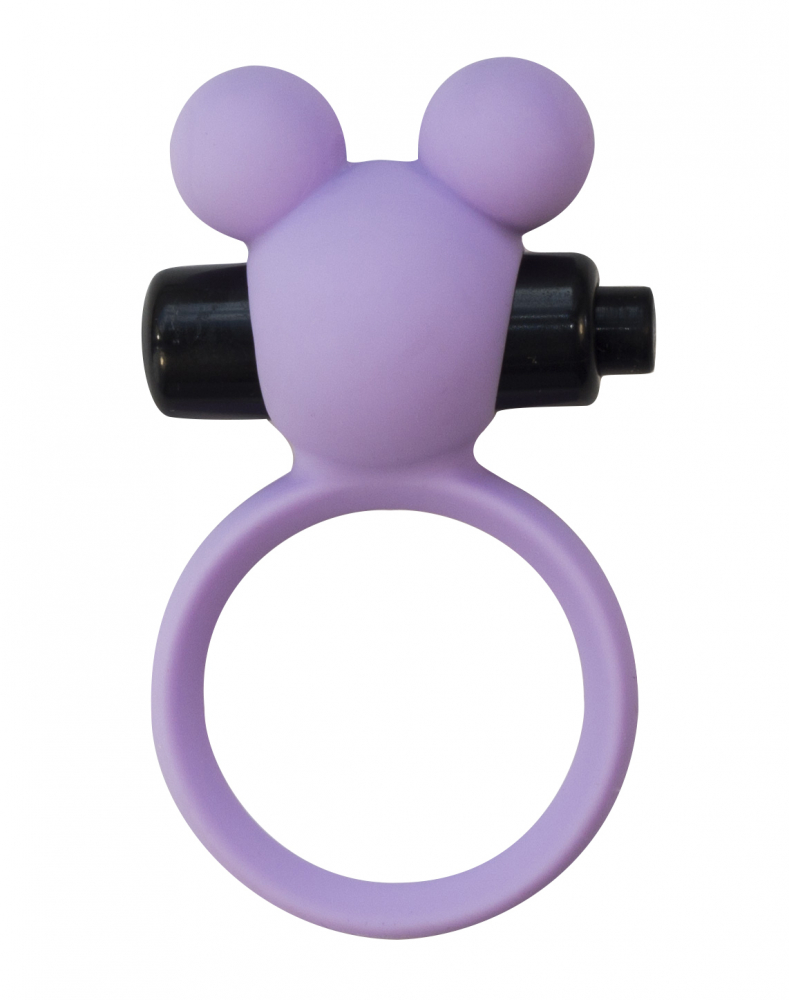 Эрекционное виброколечко Emotions Minnie Purple 