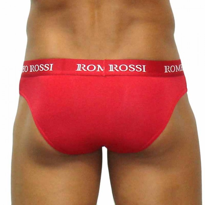 Трусы мужские брифы красные