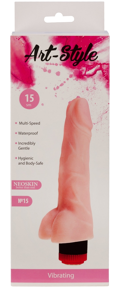 Вибратор  ART-Style №15
