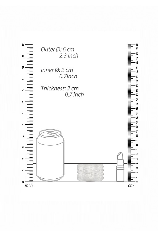 Ограничитель - мастурбатор N0. 93 - Reversible Masturbator and Bumper