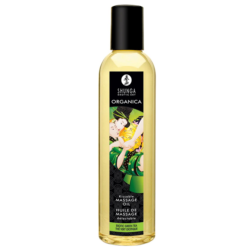 Массажное масло "Зеленый чай" серии Органика 250 мл.