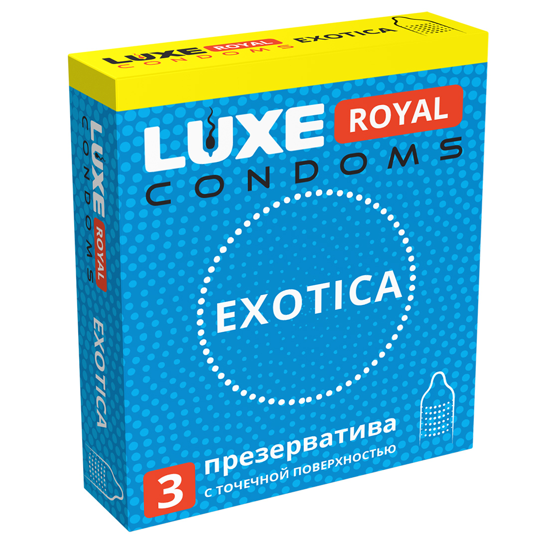 Презервативы LUXE ROYAL Exotica (3 шт.)