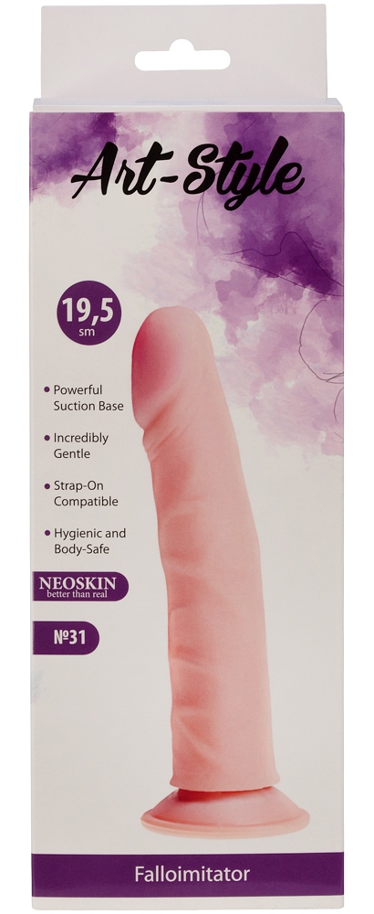 Фаллоимитатор на присоске ART-Style №31
