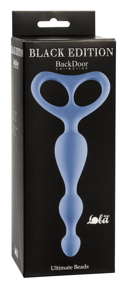 Анальная цепочка Ultimate Beads Blue