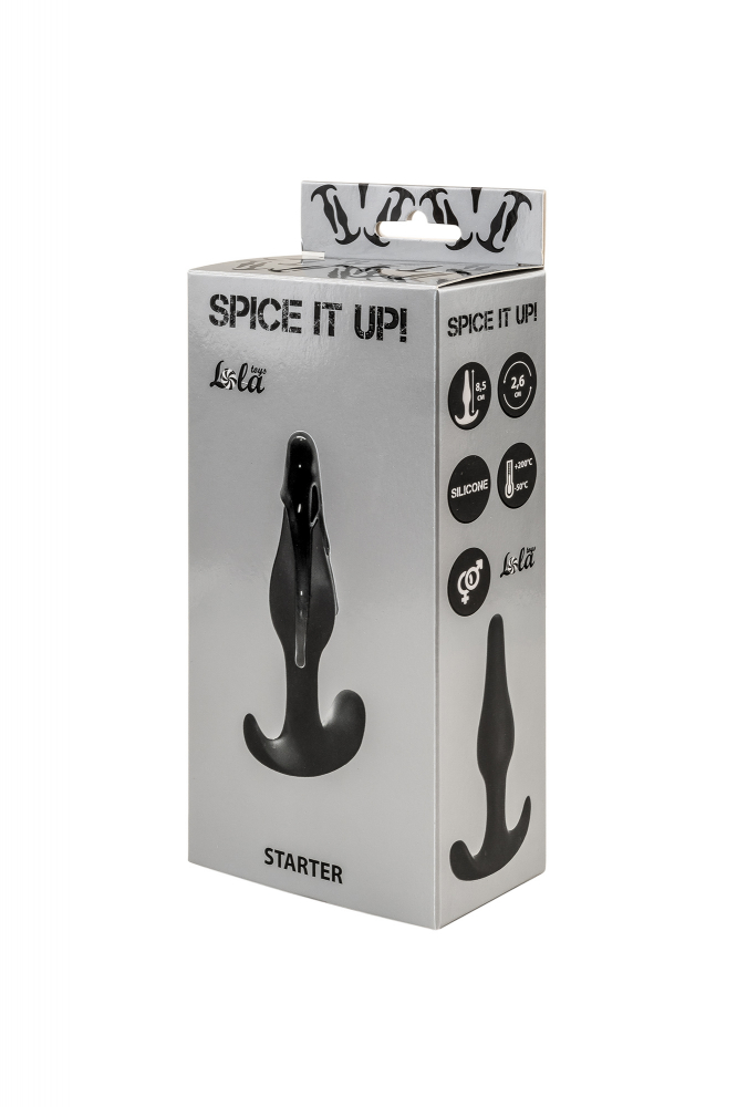 Анальная пробка Spice it up Starter Black