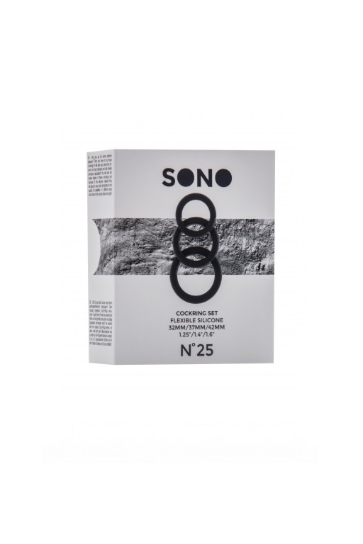 Набор из трех эрекционных колец No.25 Cockring Set