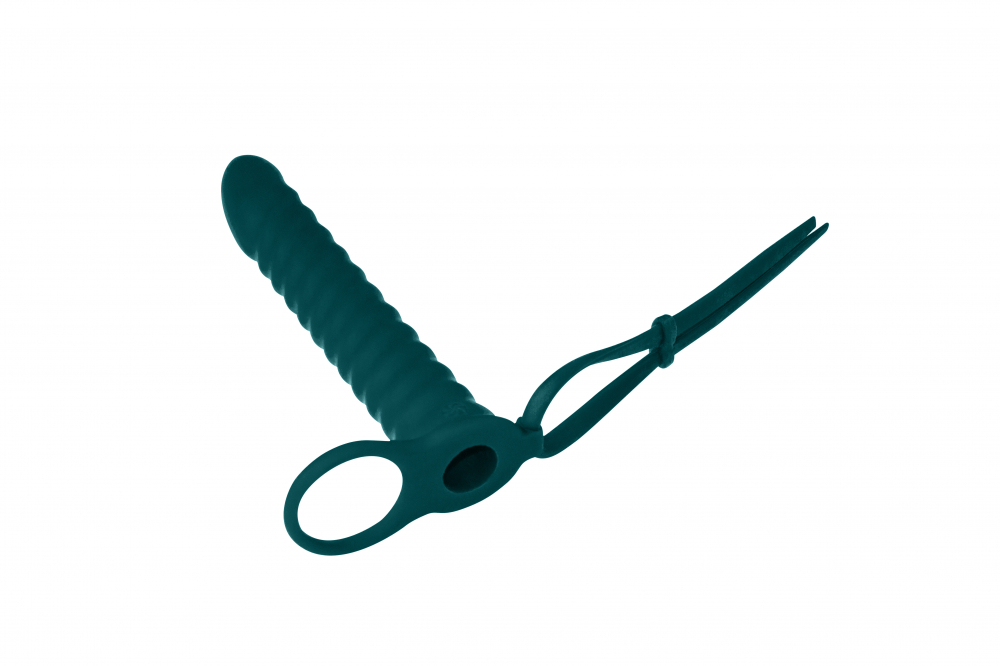 Вибронасадка для Двойного Проникновения Pure Passion Rori Green