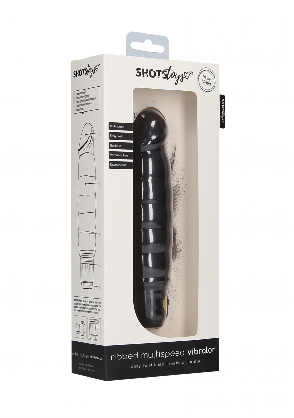 Вибромассажер Ribbed Multispeed Vibrator