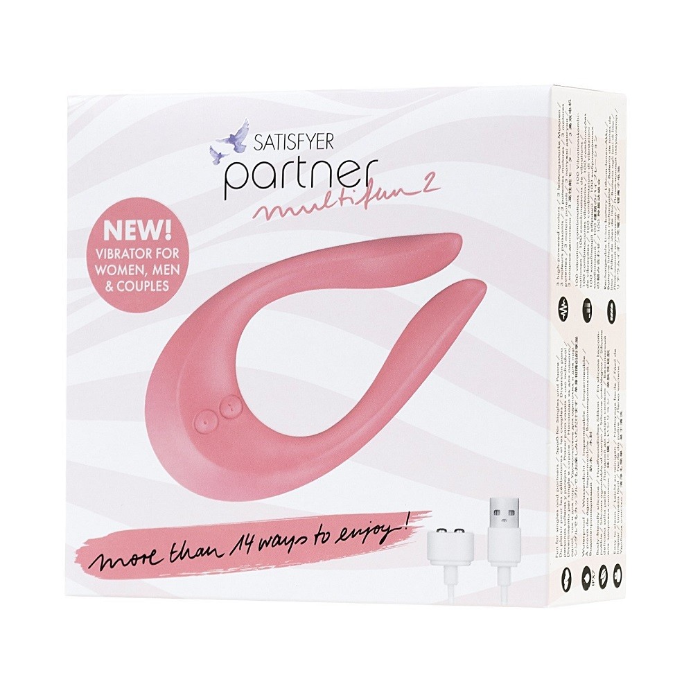 Вибростимулятор для пар Partner Multifun 2