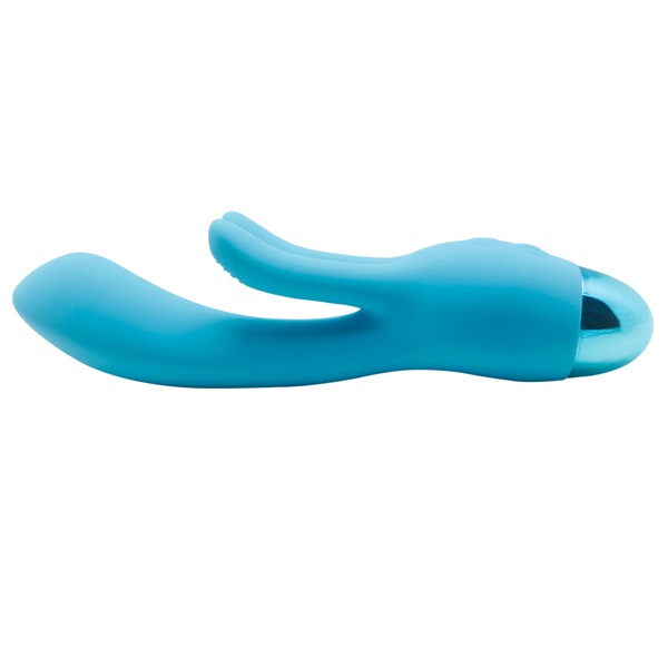 Вибратор INDULGENCE Rechargeable Frolic Bunny blue