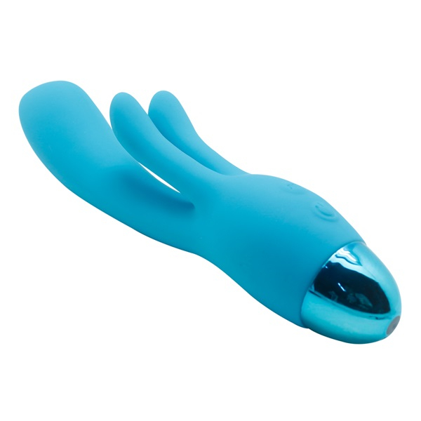 Вибратор INDULGENCE Rechargeable Frolic Bunny blue