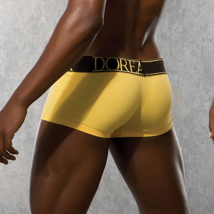 Желтые боксеры с надписью DOREANSE