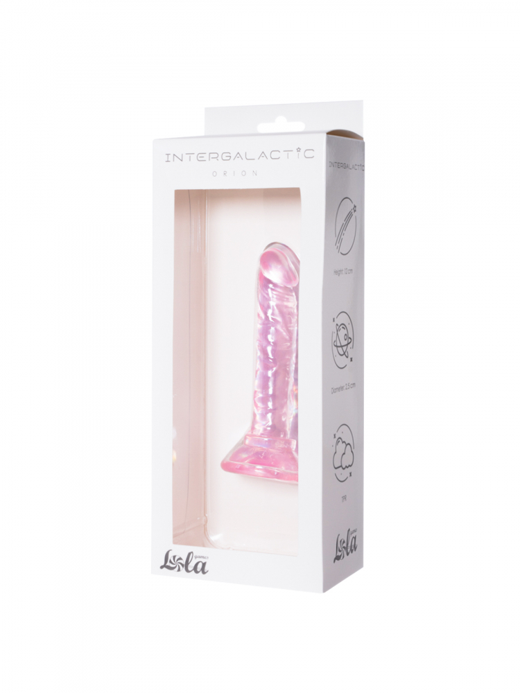 Прозрачный дилдо Intergalactic Orion Pink