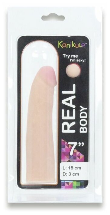 Harness насадка Kanikule Real Body 7 (L18, D3)