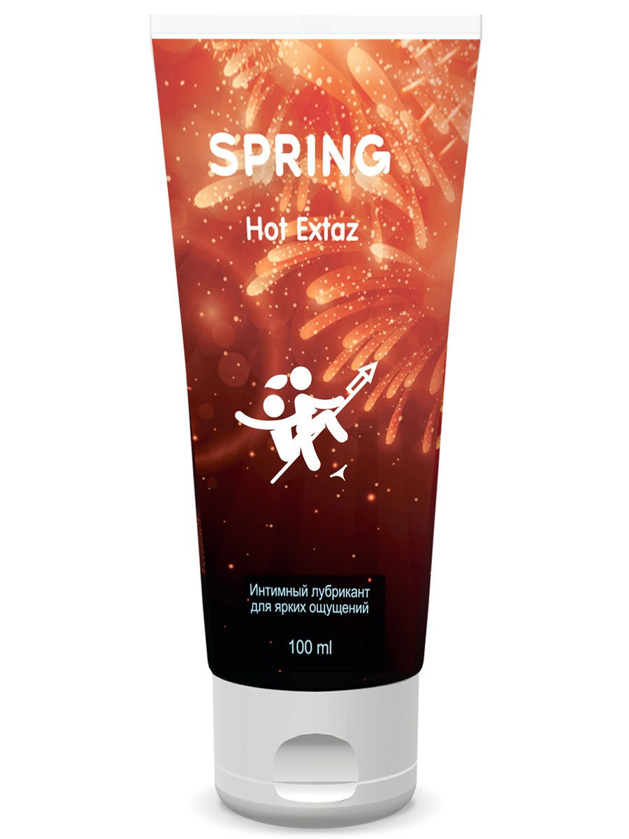 Интимный лубрикант SPRING™ Hot Extaz 100 мл (согревающий)