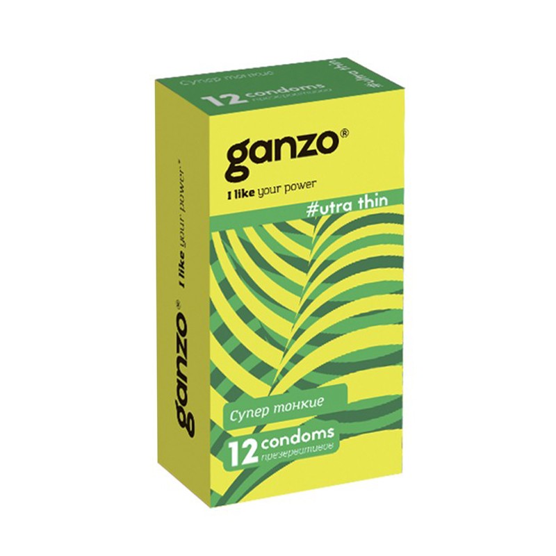 Презервативы GANZO ультратонкие, 12 шт