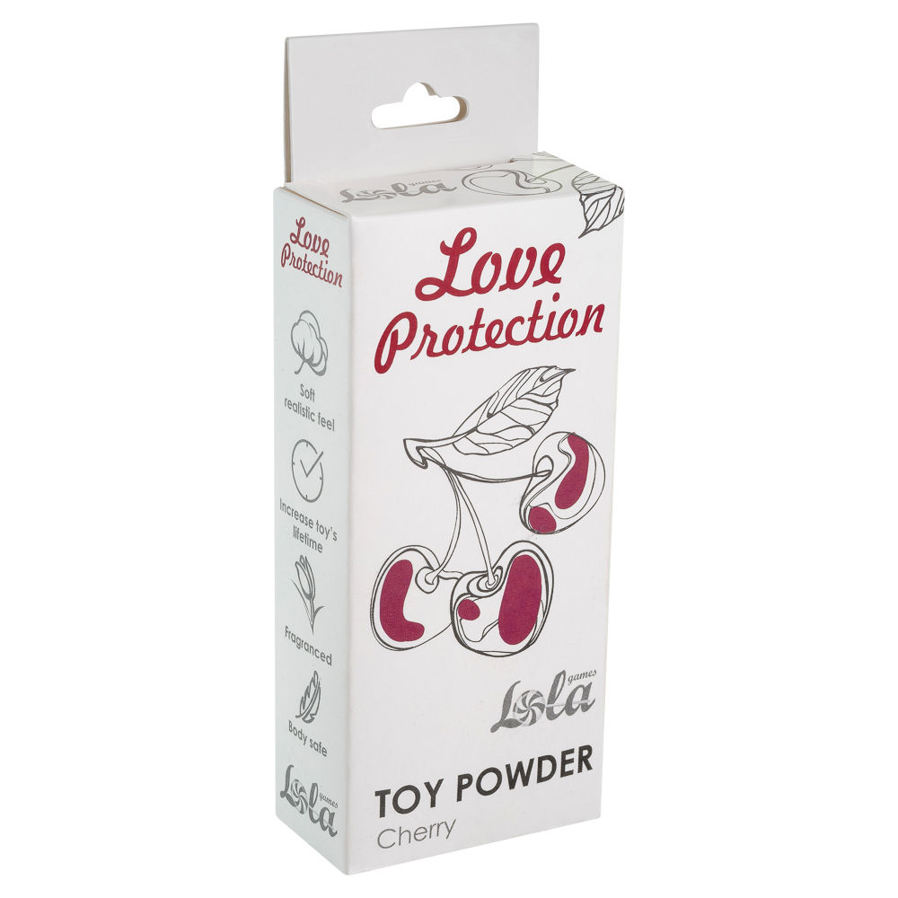 Пудра для игрушек ароматизированная Love Protection Вишня 15гр