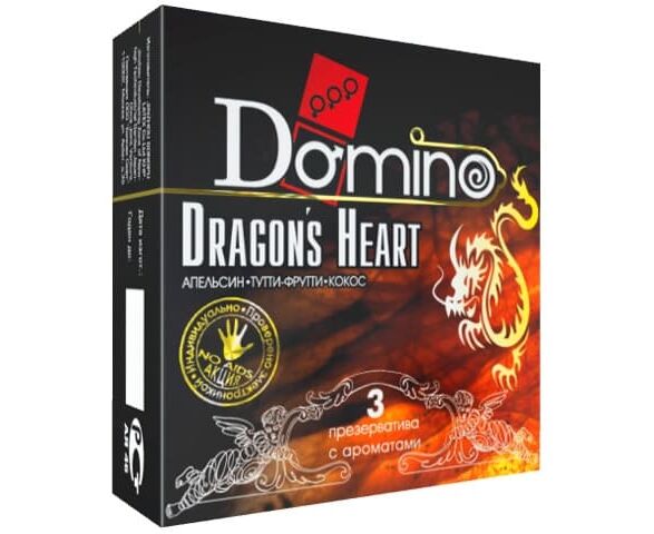 Презервативы DOMINO Premium Dragon’s Heart (3 шт)