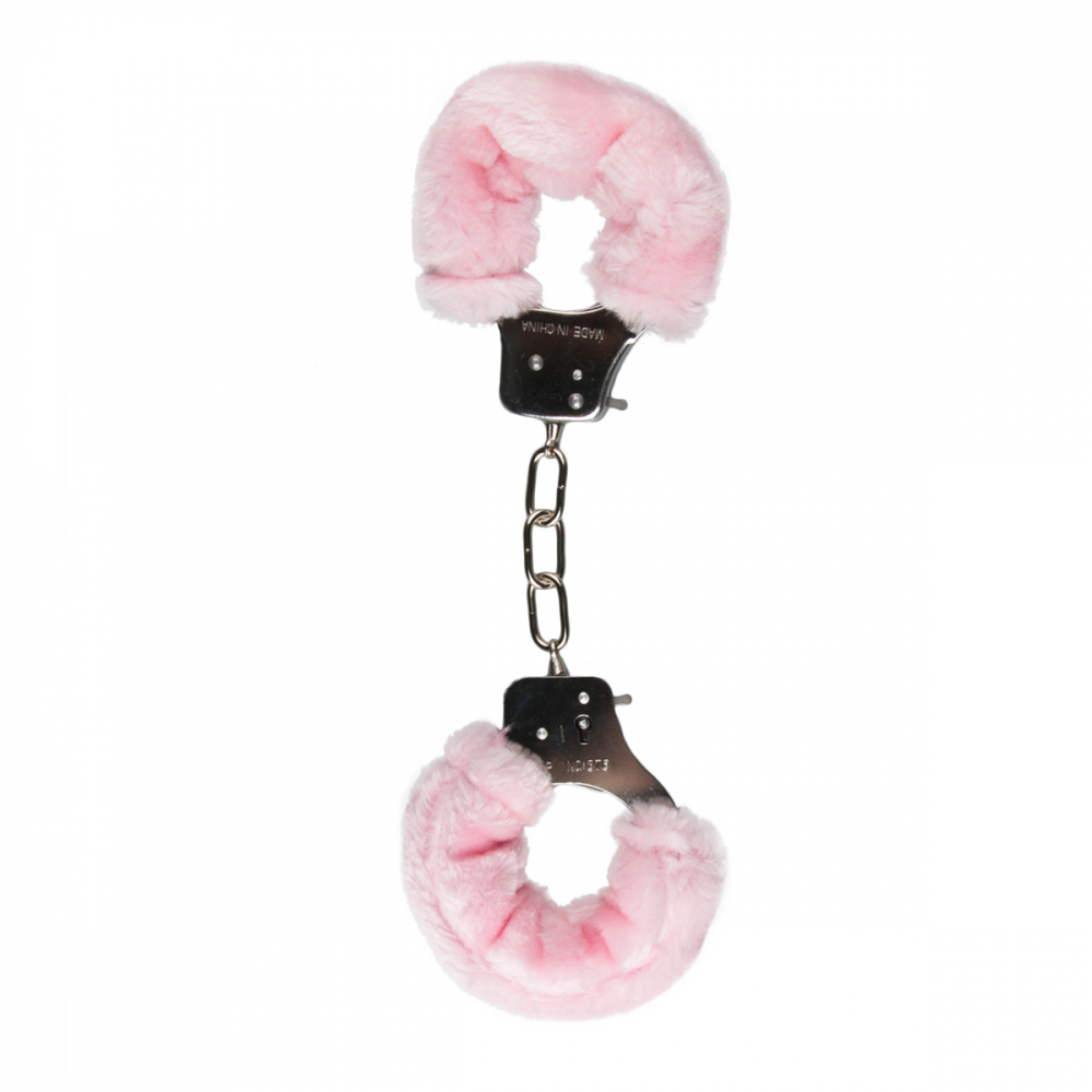 Наручники с Мехом Easytoys Furry Handcuffs Pink