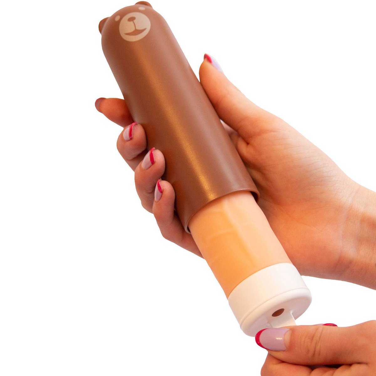 Вибромассажер реалистичный KissToy "Mr. Ted", Светлый