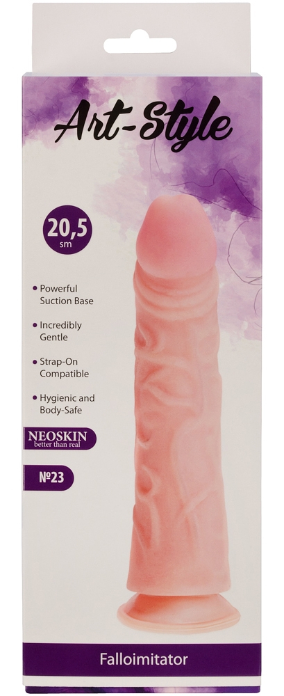 Фаллоимитатор на присоске ART-Style №23