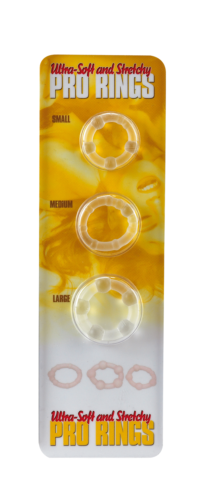 Набор из 3-х эрекционных колец PRO RINGS