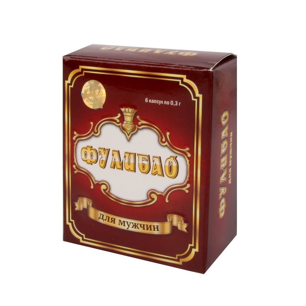 Препарат для мужчин «Фулибао», БАД, 6 капсул
