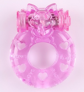 Виброкольцо Задорный кролик